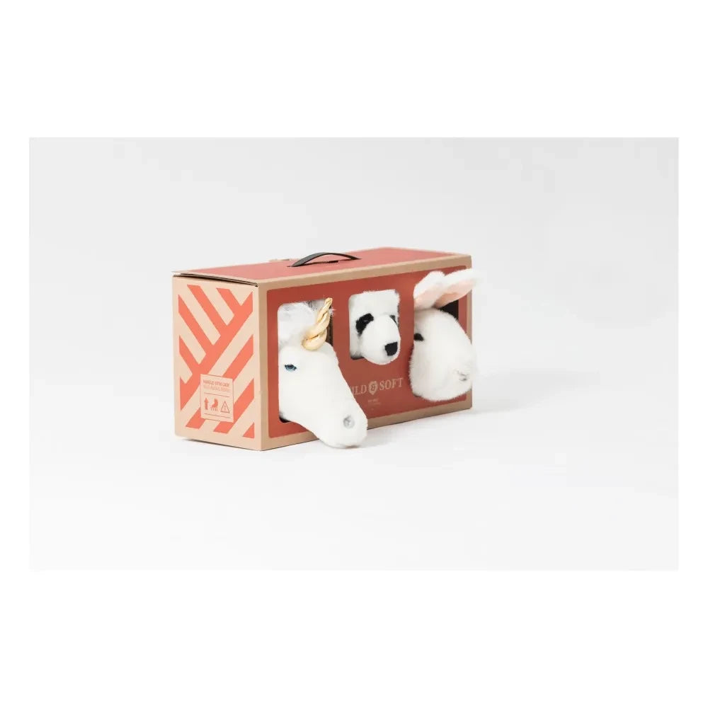 Wild & Soft - Lovely Animal Wall Mounts - Set of 3