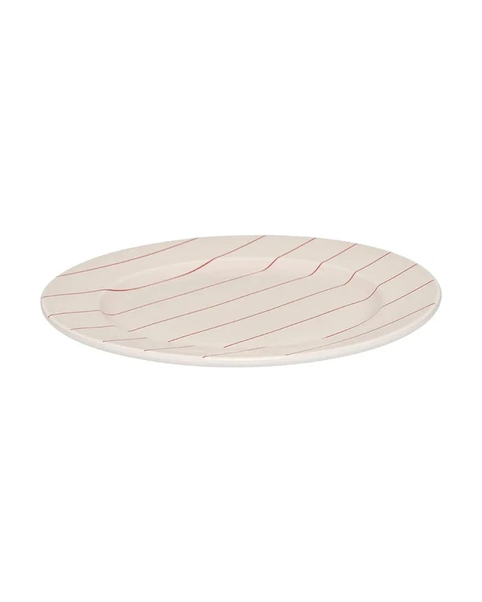 Desert Tabak Design Letters Pyjamas Plate 23 cm