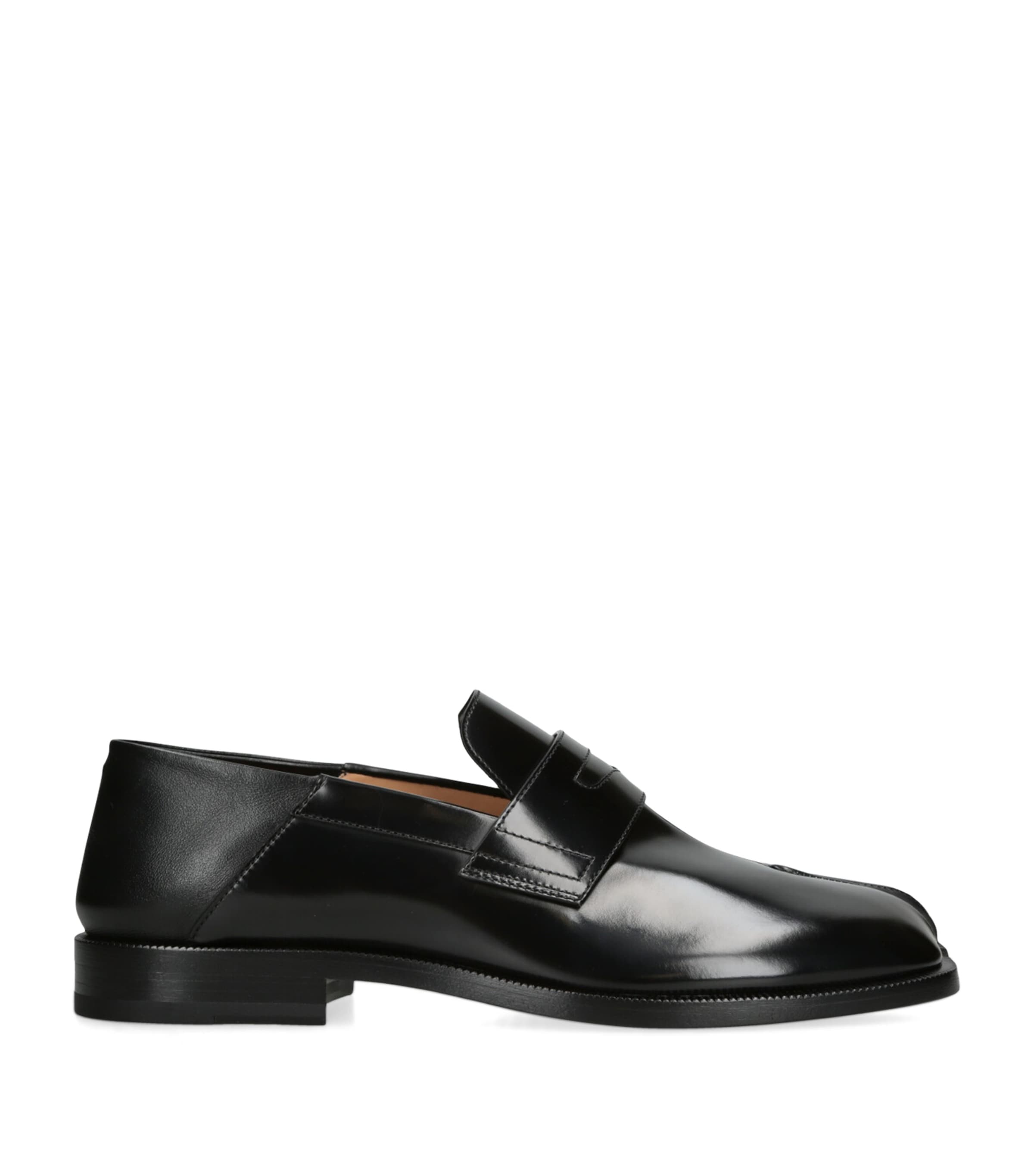Leather Tabi Loafers