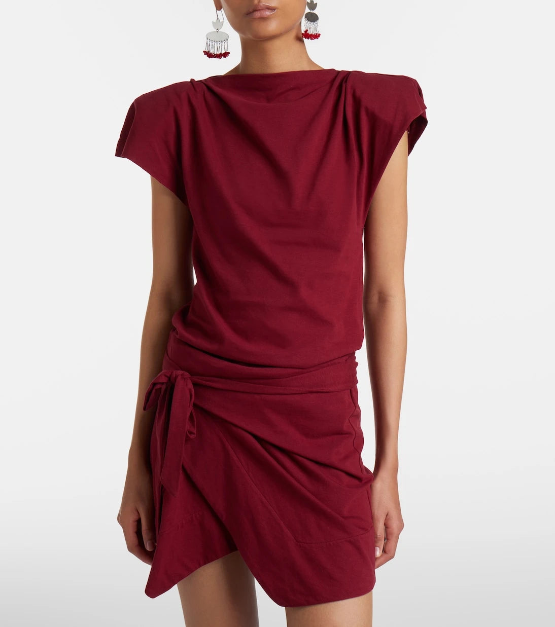 Isabel Marant - Sebani asymmetric cotton T-shirt