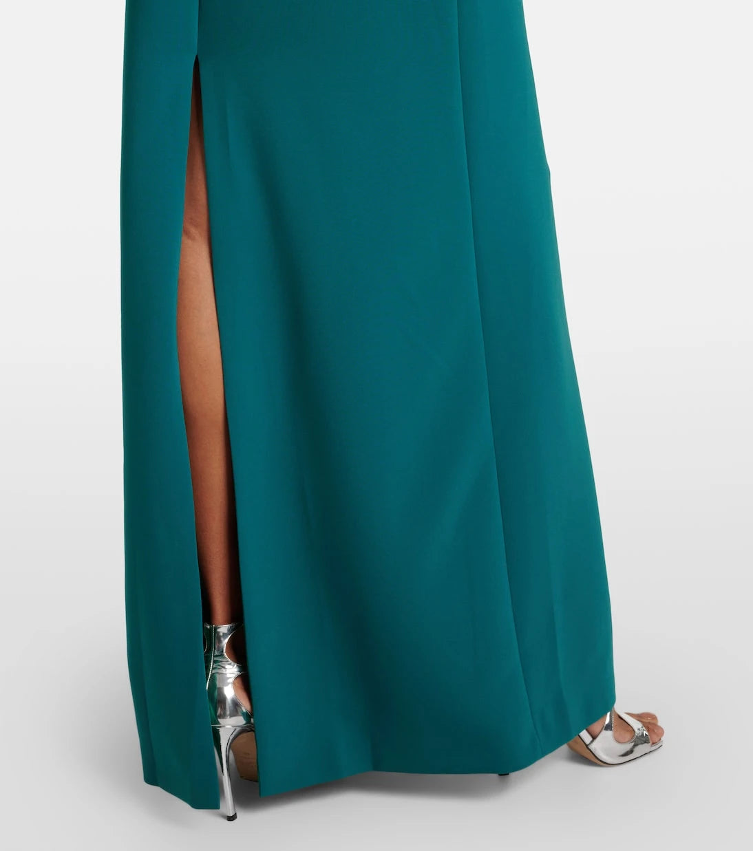 Costarellos - Elea embellished crêpe gown