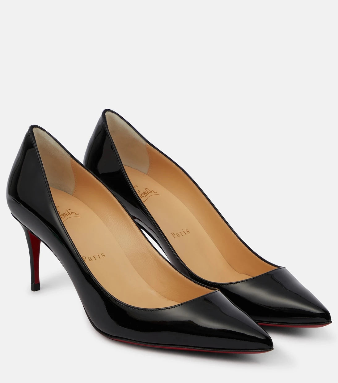 Christian Louboutin - Kate patent leather pumps
