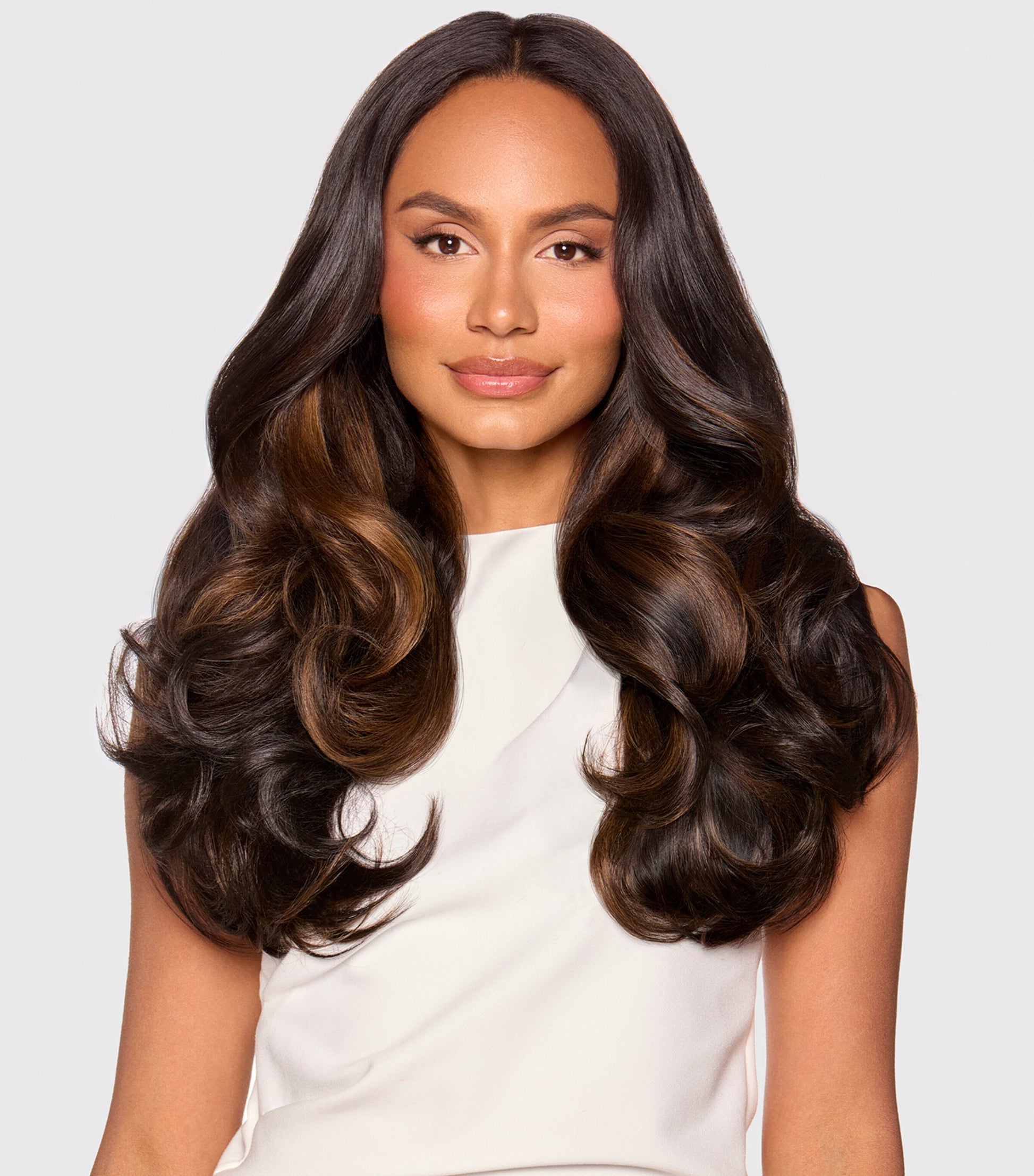 Beauty Works x Huda BARELY THERE Mix & Match Duo Clip-In Hair Extensions (20")