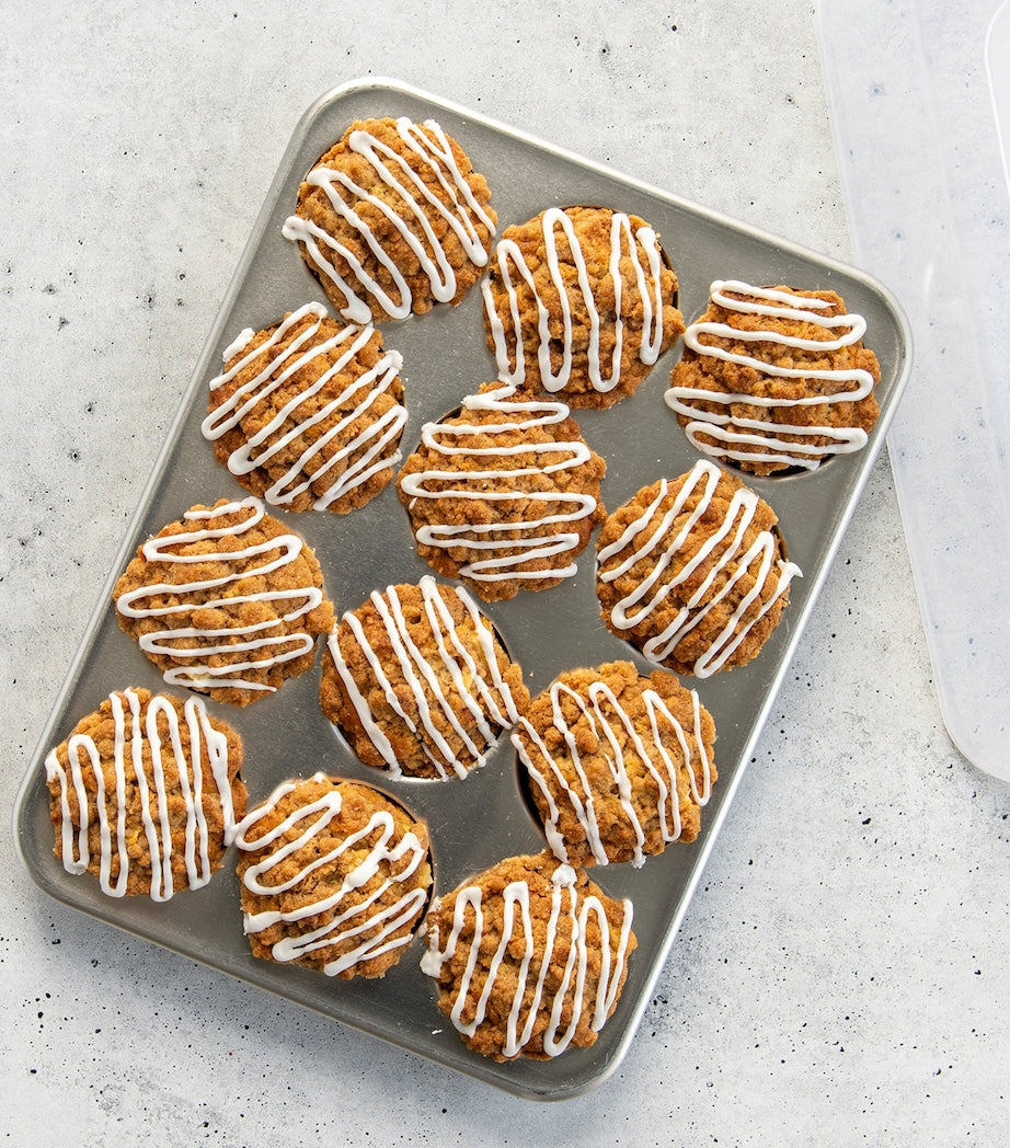 Nordic Ware Naturals 12-Cup Muffin Pan with Lid (34cm x 25cm)