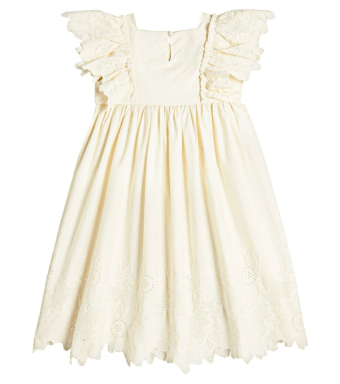 C'era Una Volta - Elena embroidered cotton dress