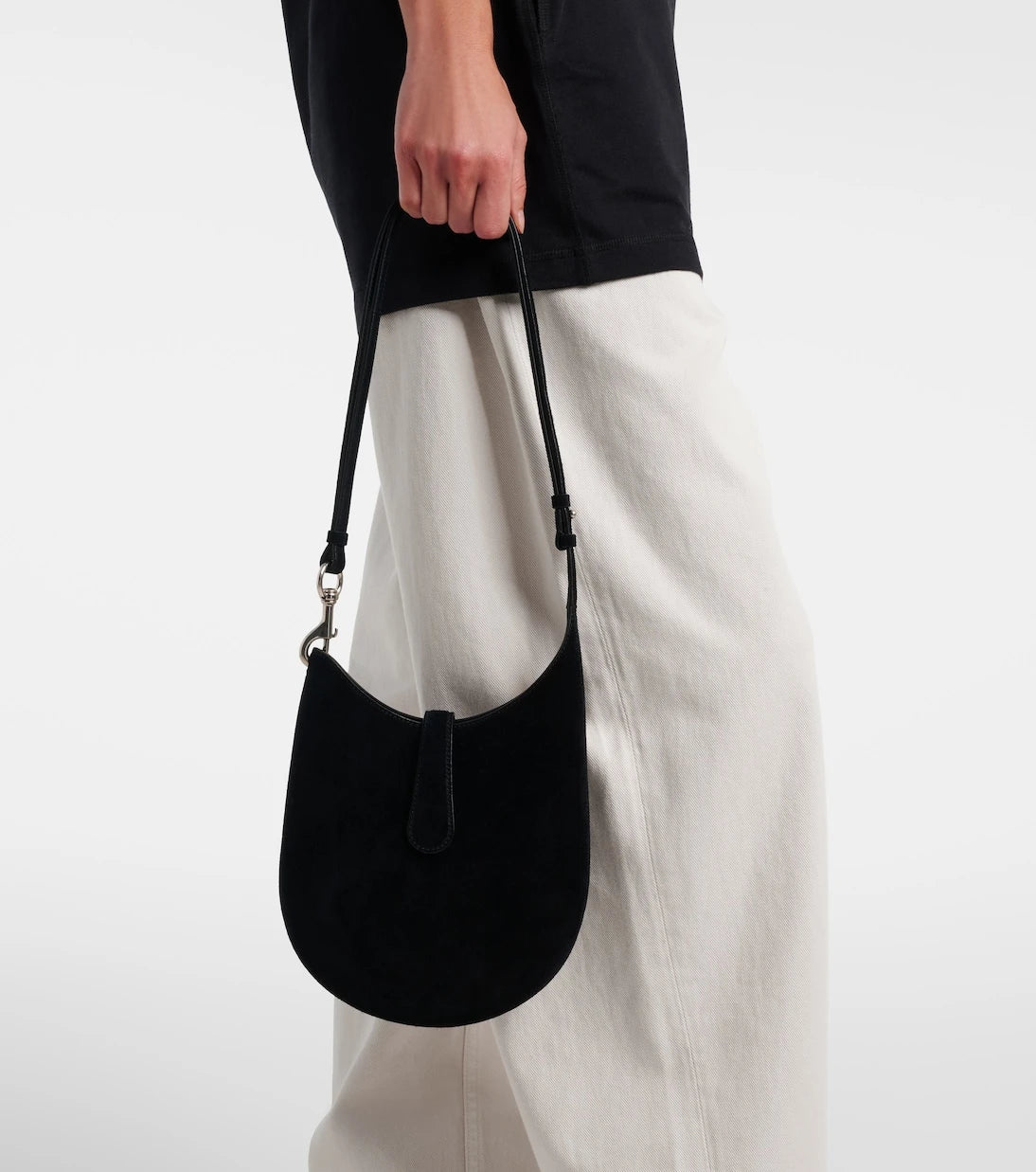Phoebe Philo - Mini Bean Sling suede shoulder bag