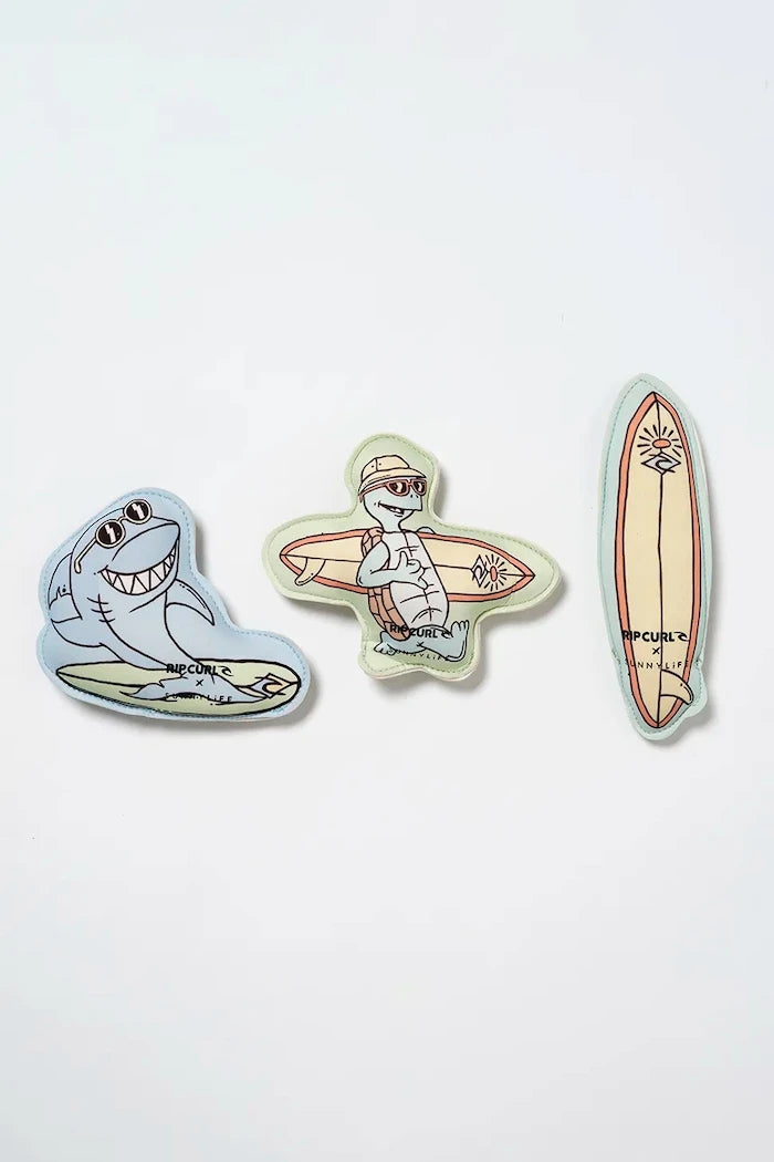 SunnyLife Shred Turtle Aqua x Rip Curl Çocuk Yüzme Oyuncak Seti (3 Parça)