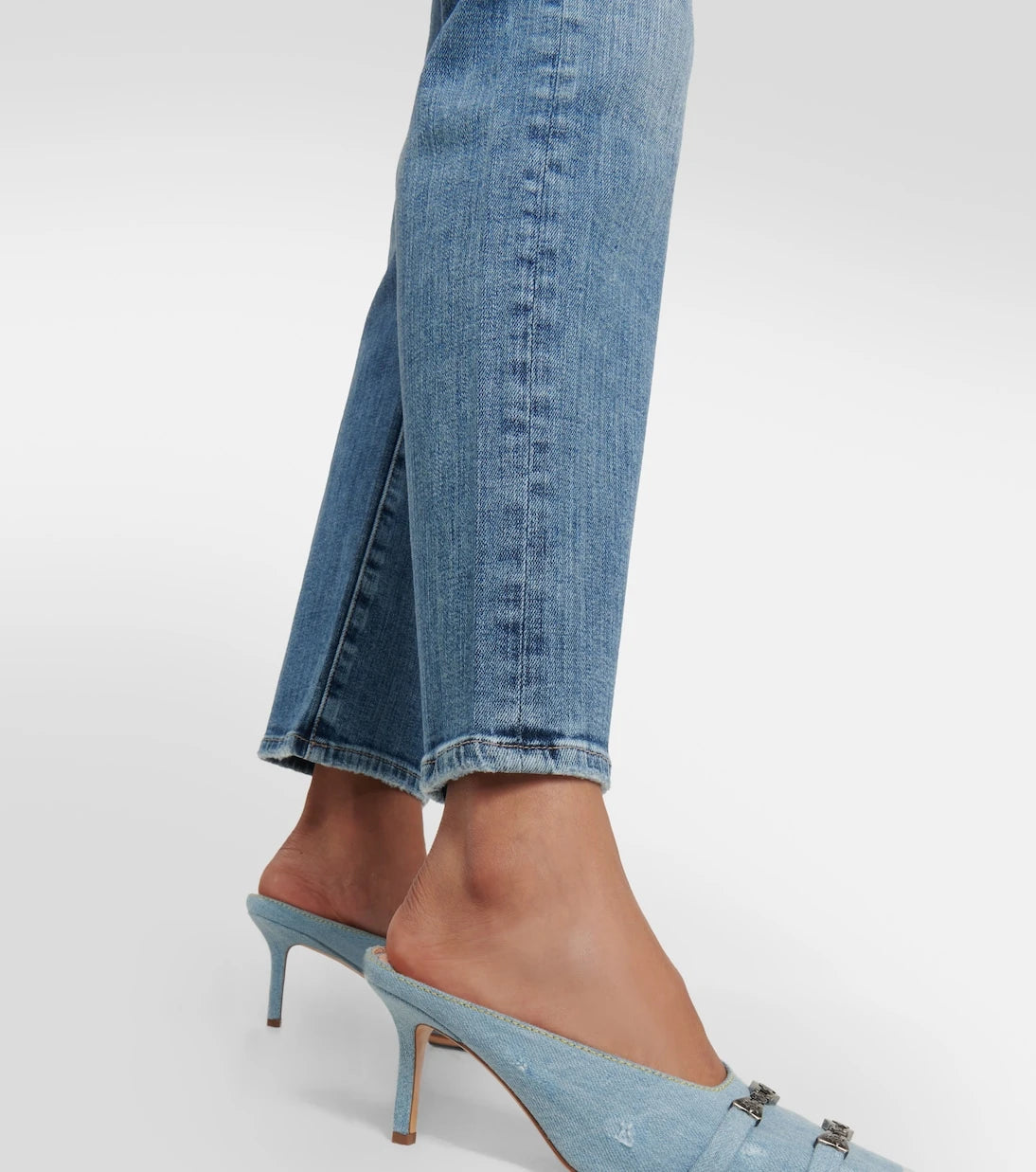 AG Jeans - American mid-rise straight jeans