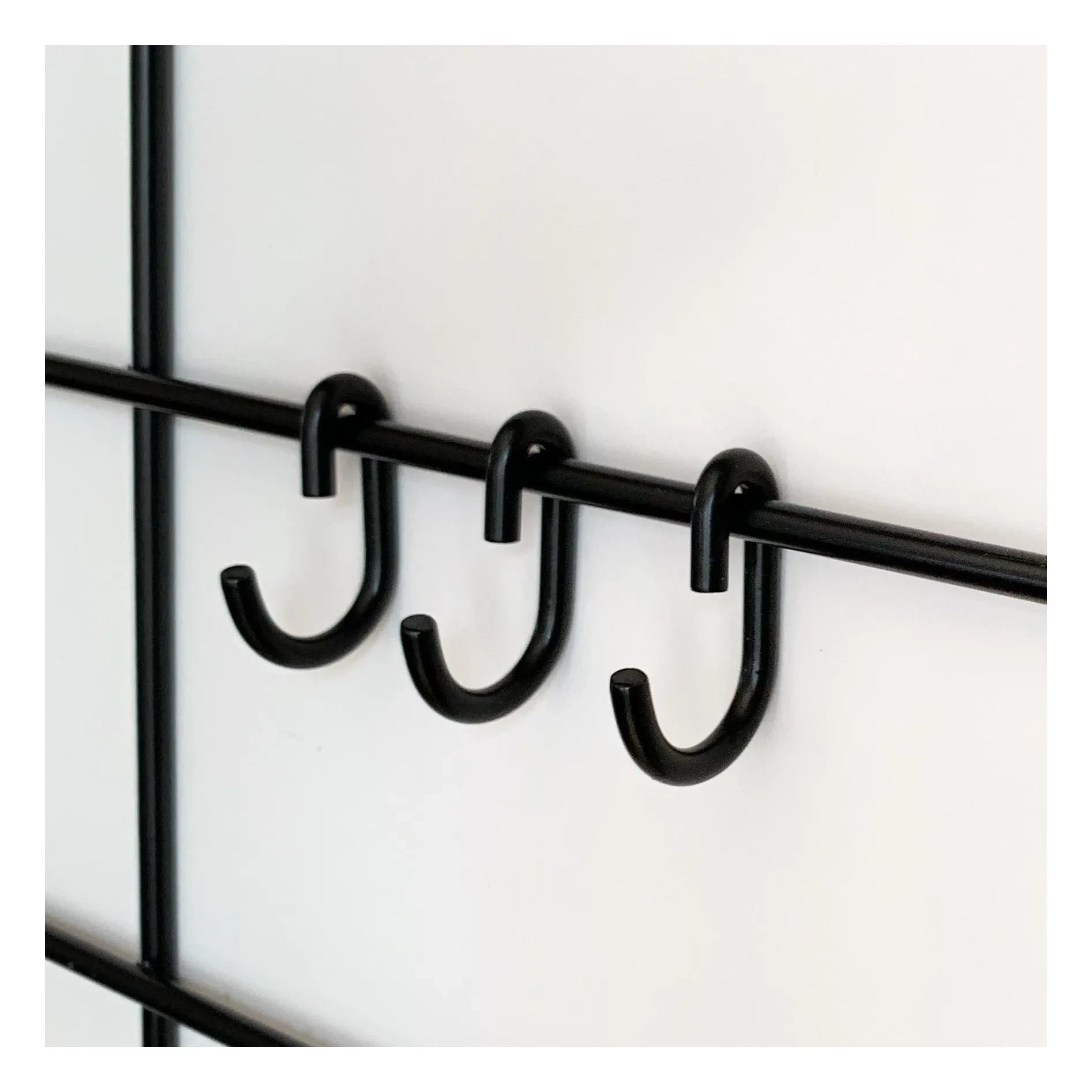Gassien - Set of 3 Wall Hooks | Black