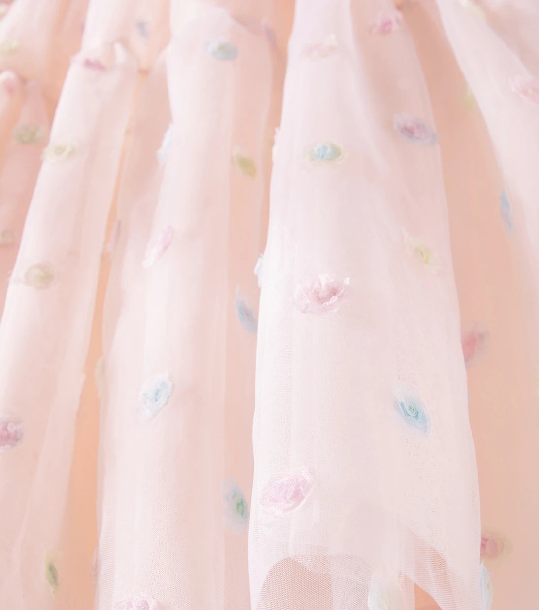 Petite Amalie - Rosebud tulle dress