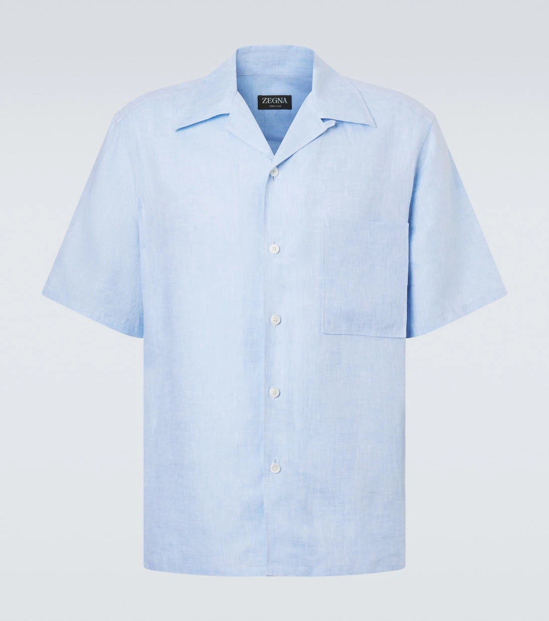 Zegna - Linen bowling shirt