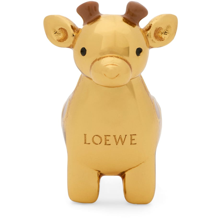 LOEWE Gold x Paula's Ibiza Giraffe Dice Charm