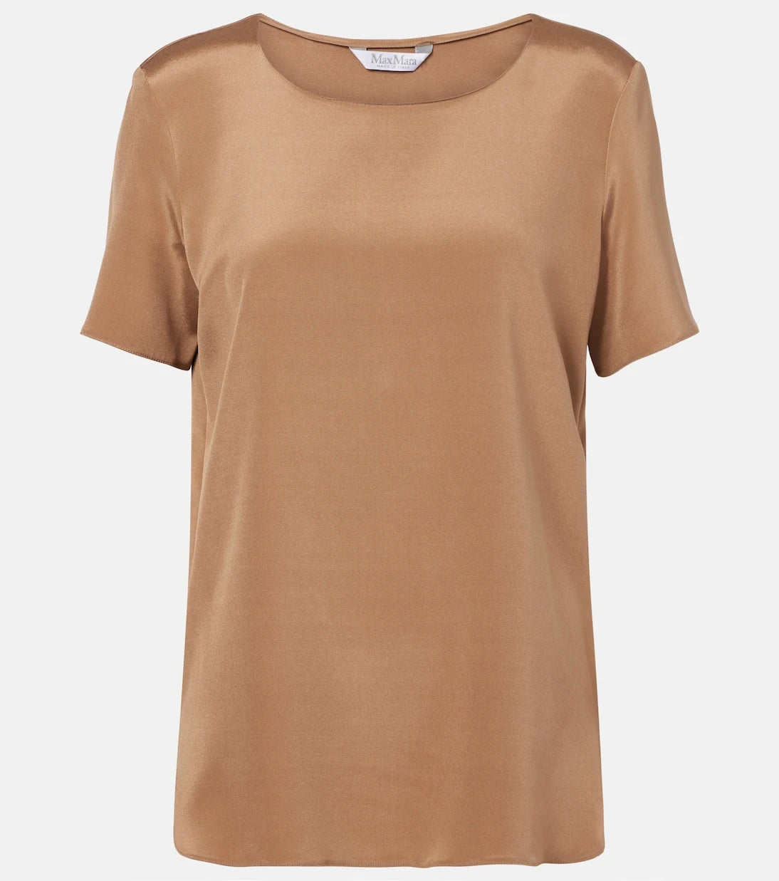 Max Mara - Aris silk-blend T-shirt
