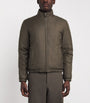 Yves Salomon Down Wool-Silk Storm System Mink-Trim Jacket