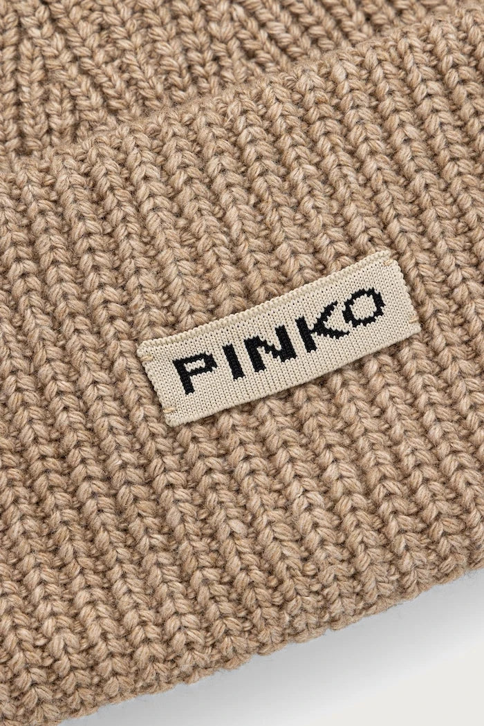 Pinko kadın yünlü bere