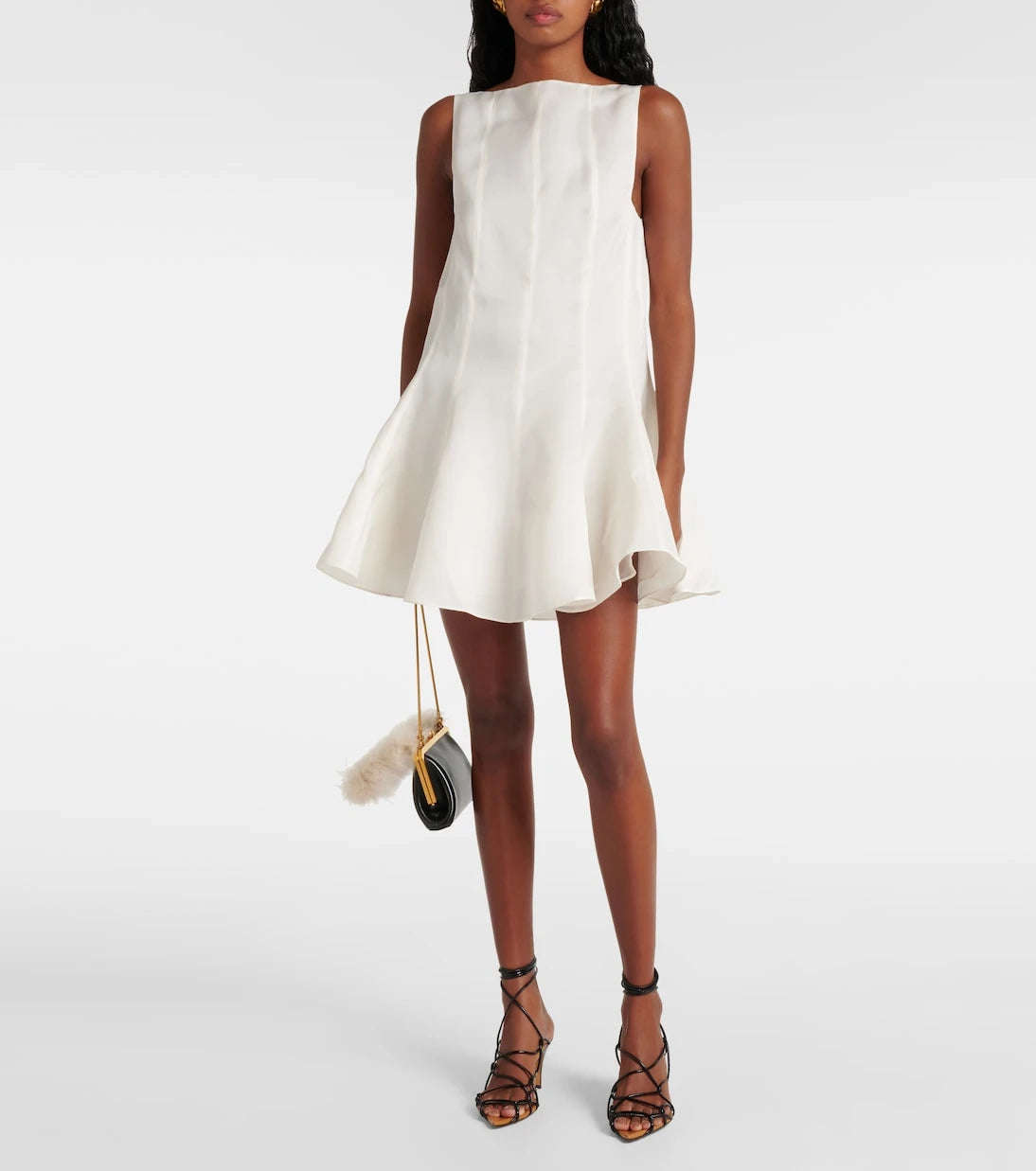 Khaite - Mags silk minidress
