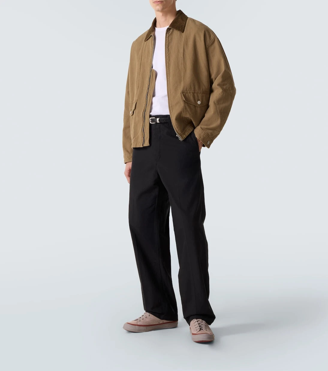 Visvim - High-rise cotton chinos