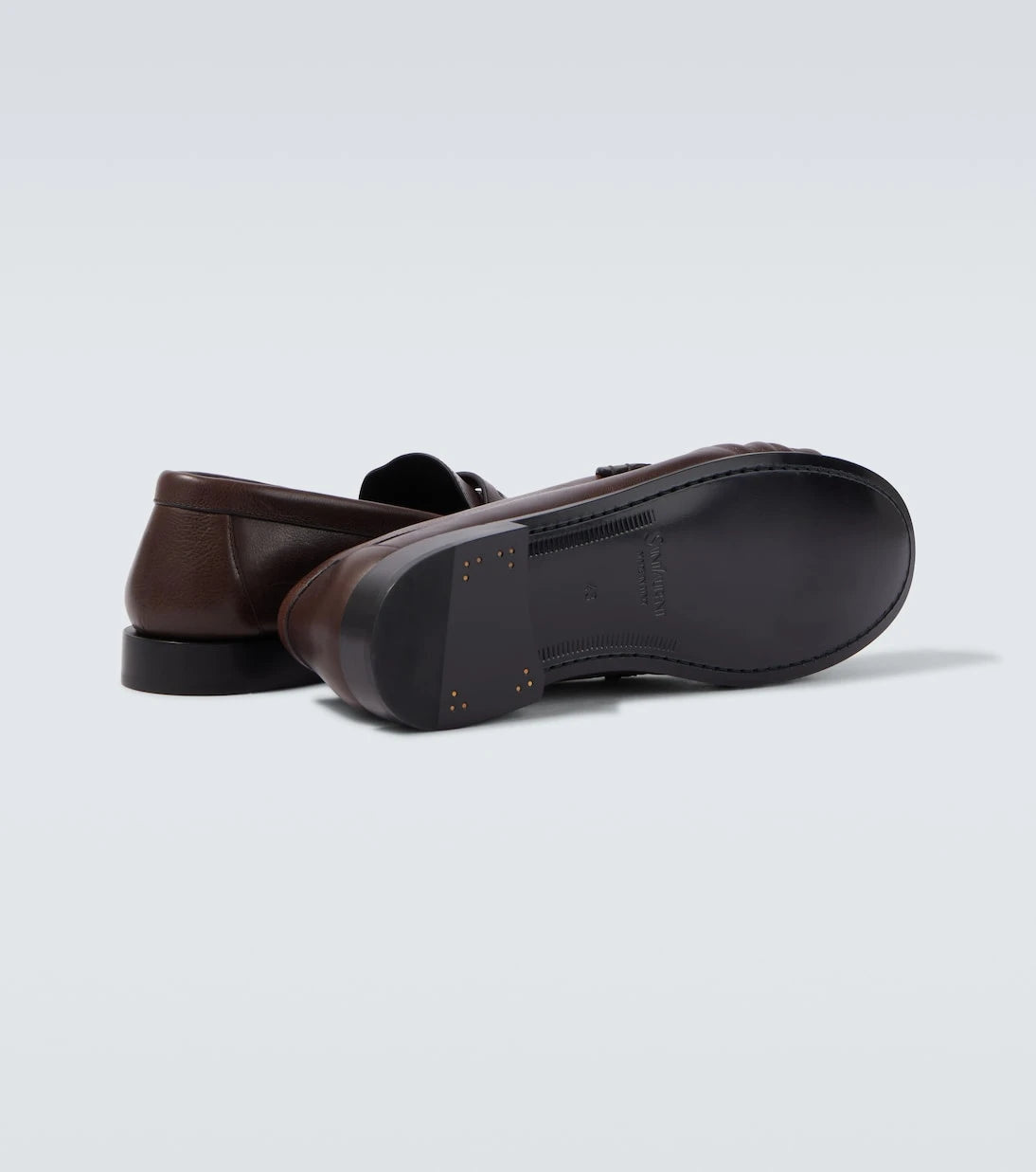 Saint Laurent - Le Loafer Supple leather penny loafers