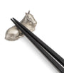 Royal Selangor Pewter Horse Chopsticks and Rest Set