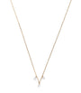 Persée Yellow Gold and Diamond 3-Stone Danaé Necklace