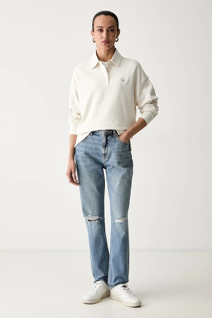 Calvin Klein Jeans mom fit kadın jean pantolon