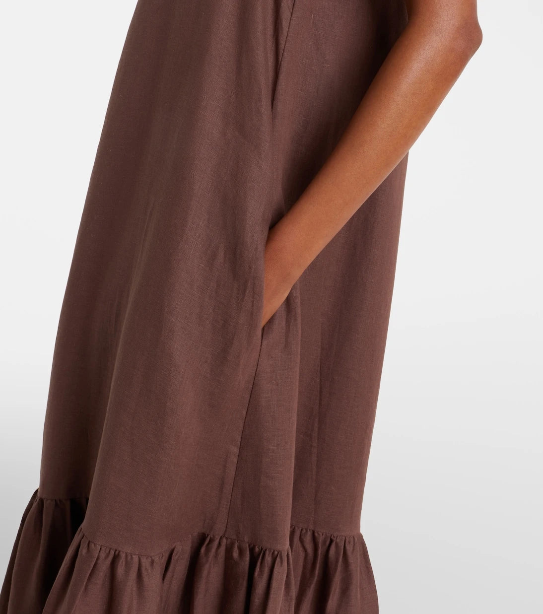 Asceno - Linen maxi dress