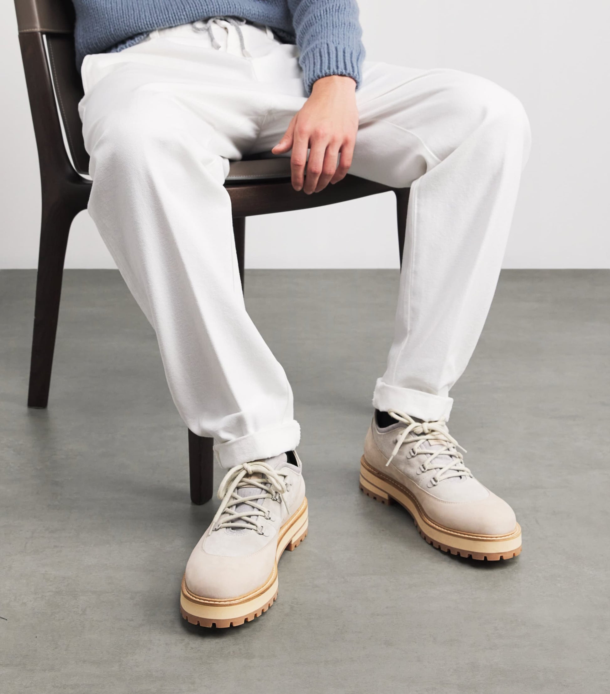 Nubuck and Suede Trekking Shoes