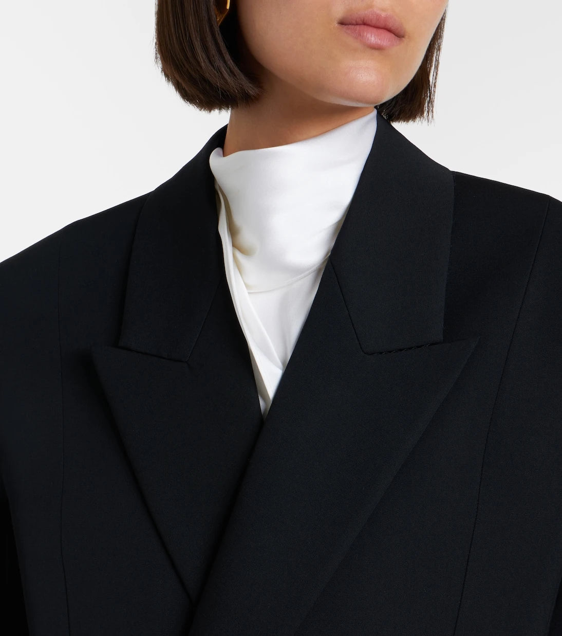 Bottega Veneta - Double-breasted wool blazer