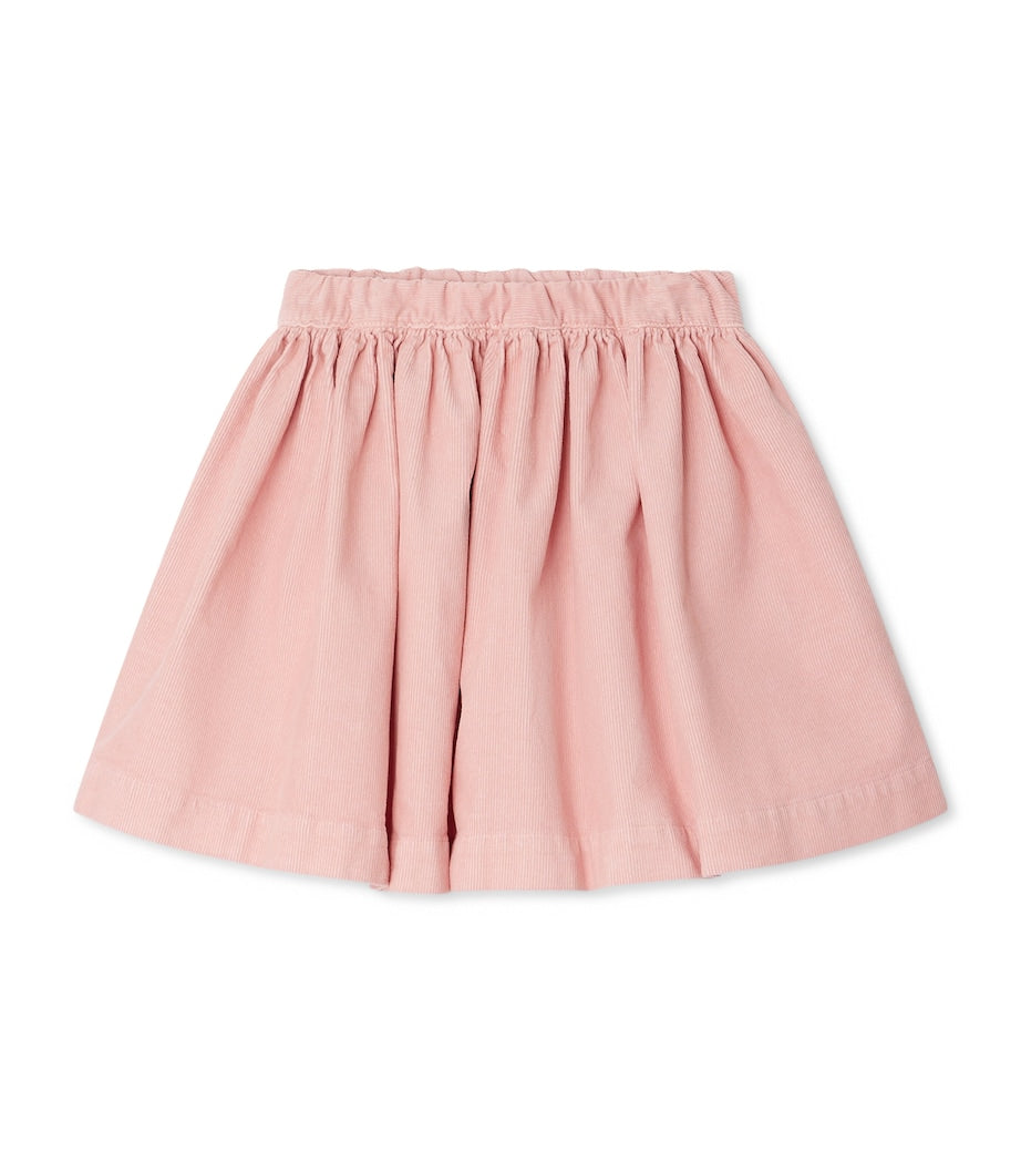 Stretch Cotton Corduroy Suzon Skirt (10-14 Years)