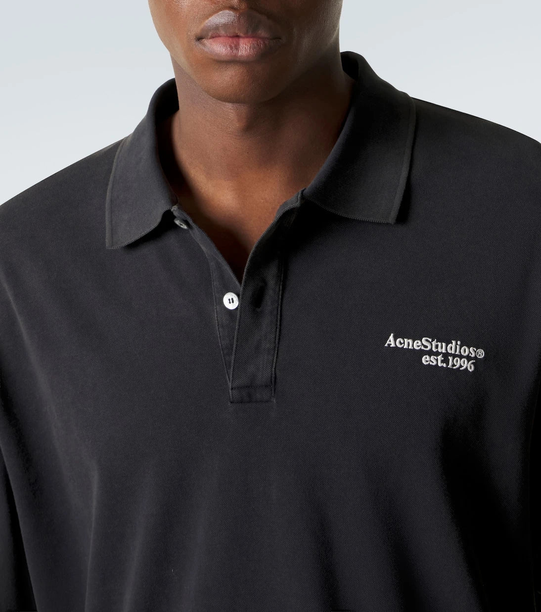Acne Studios - Cotton piqué polo shirt