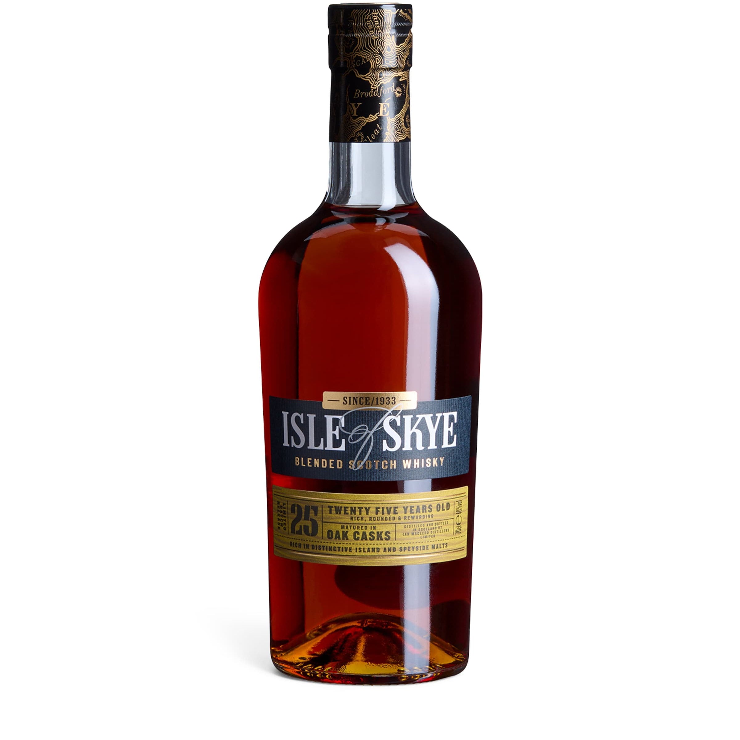 Isle of Skye Brewing 25-Year-Old Blended Scotch Whisky (70cl)
