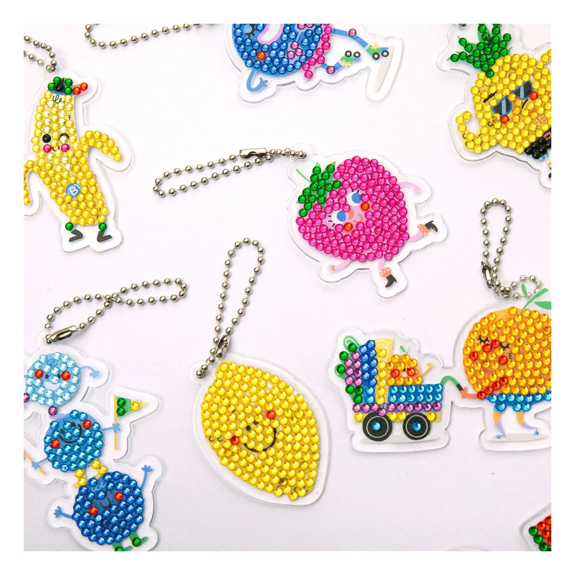 La Petite Épicerie - Children's Diamond painting kit - Key ring