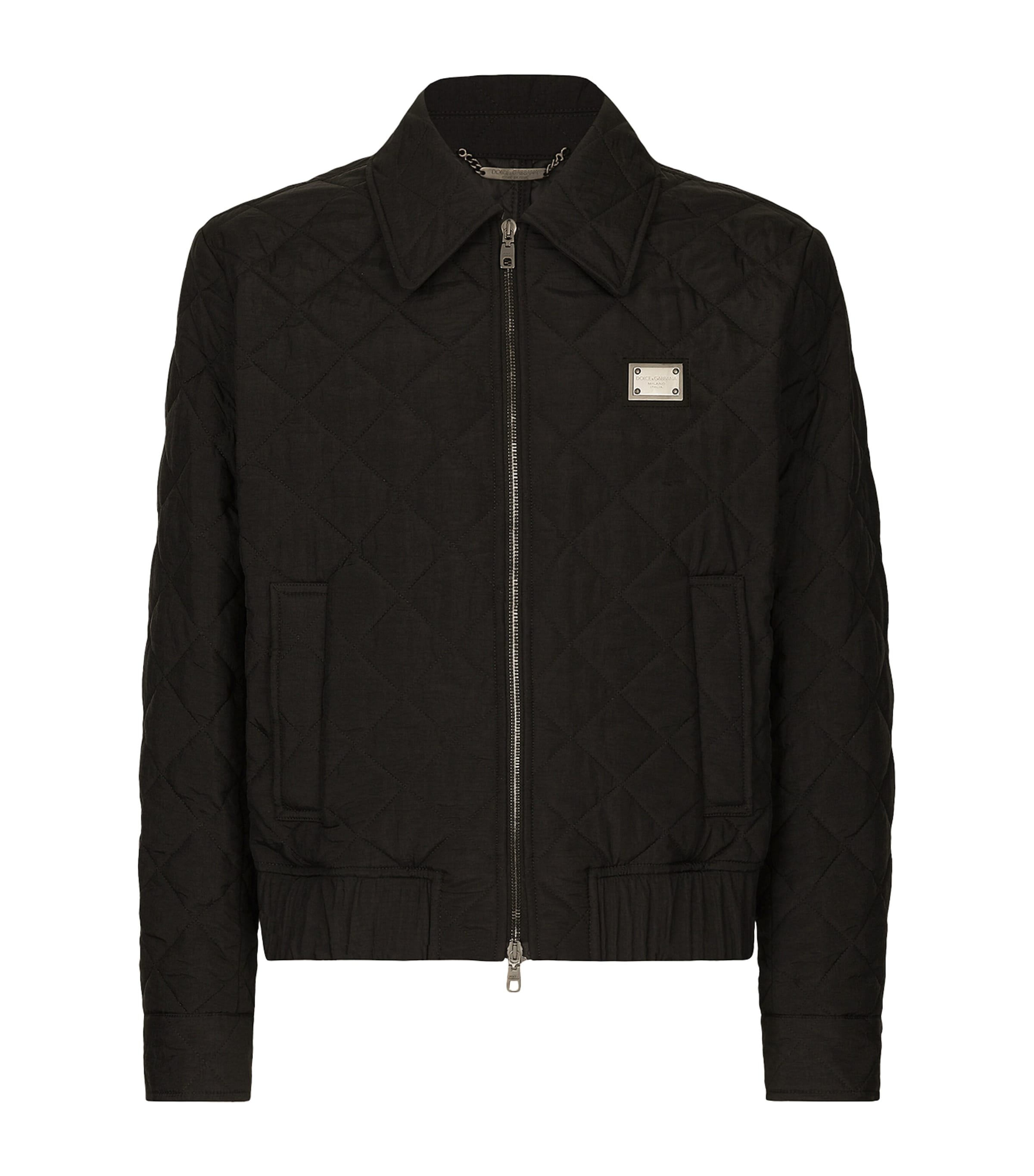 Multi Quilted Bomber Jacket