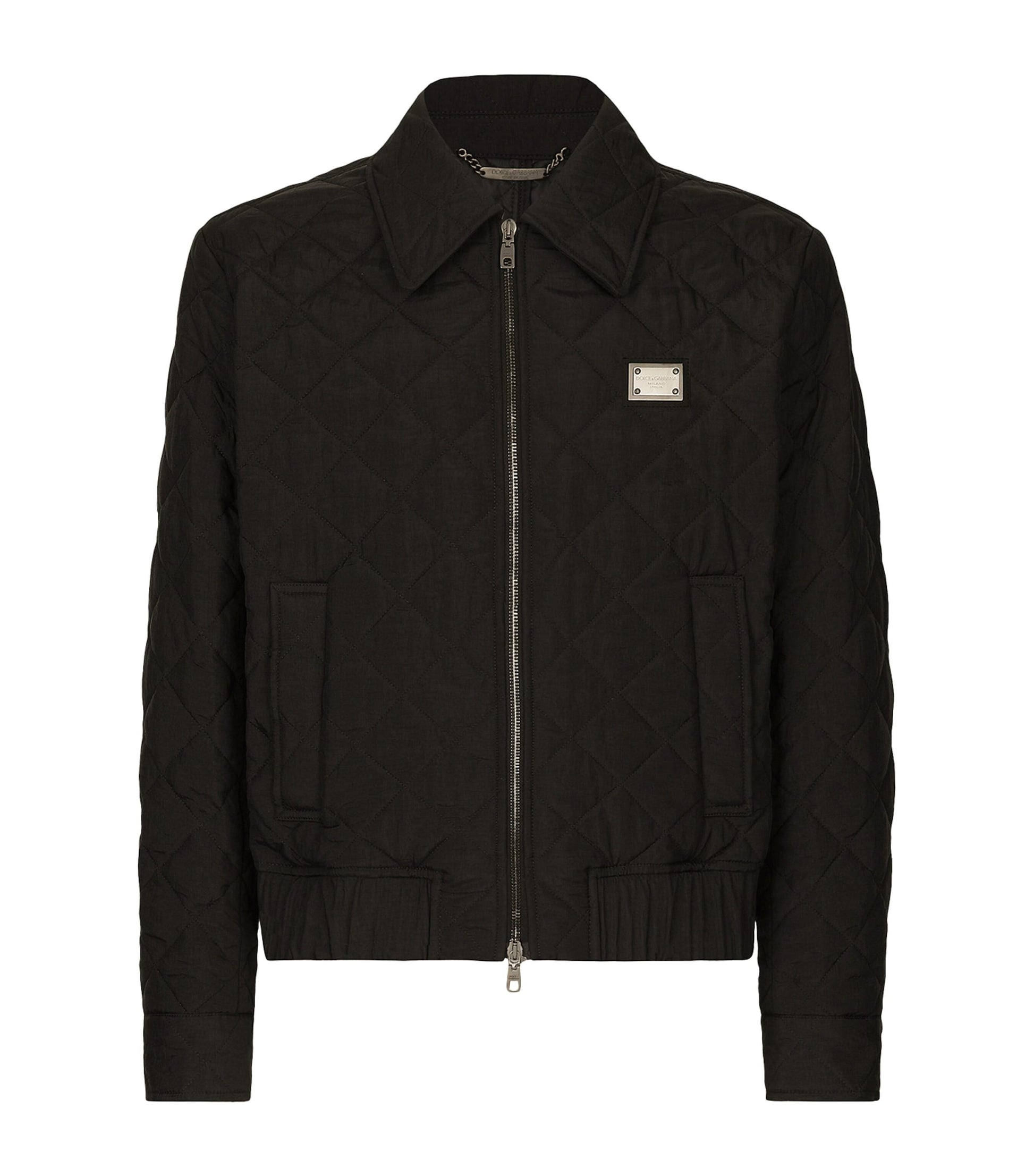 Multi Quilted Bomber Jacket