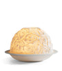 Bernardaud Roses LED Votivelight Lithophane