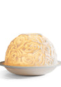 Bernardaud Roses LED Votivelight Lithophane
