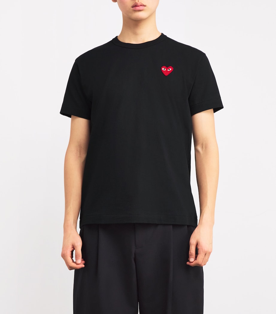 Comme Des Garçons Play Heart Logo T-Shirt