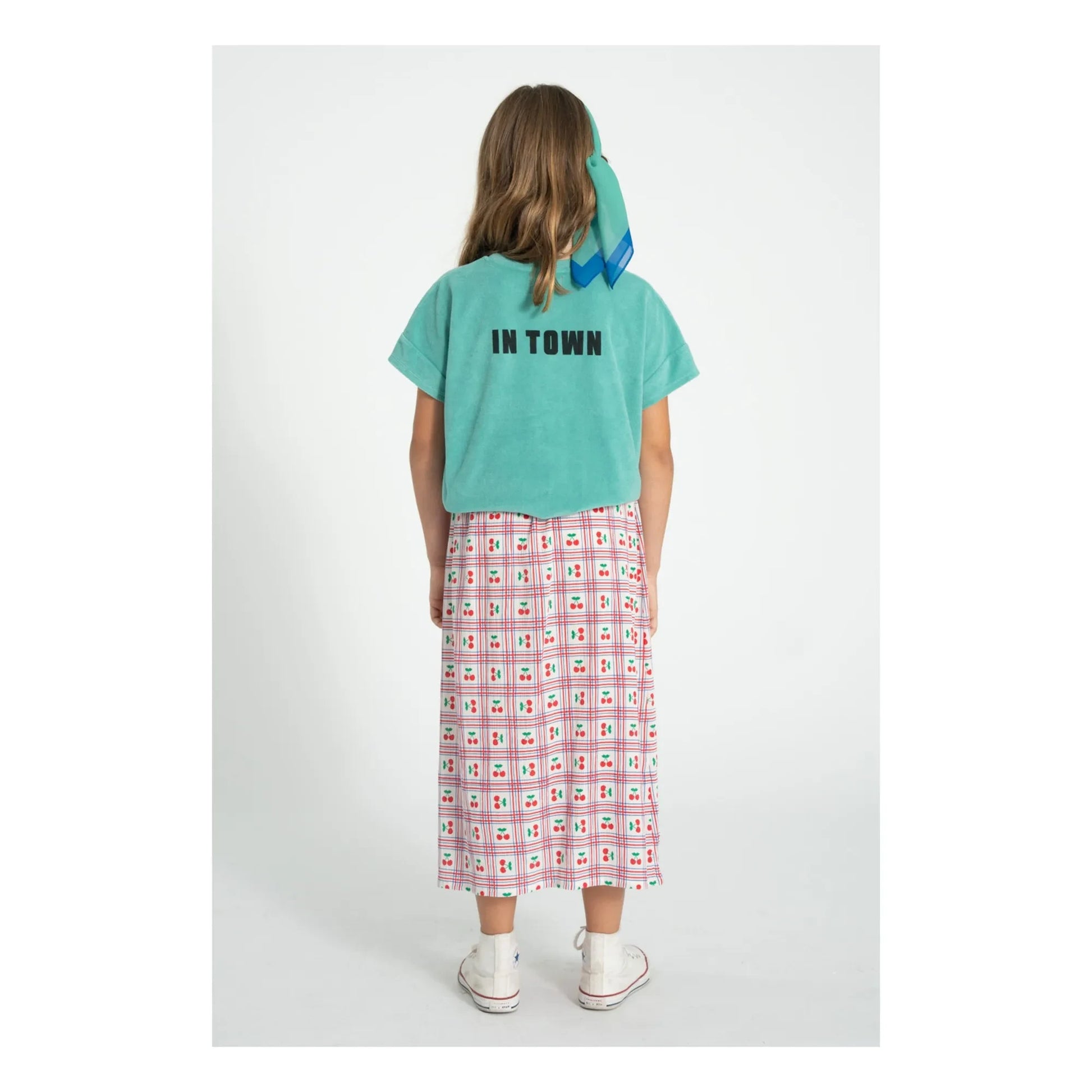 Piupiuchick - Cerises Long Skirt | Ecru