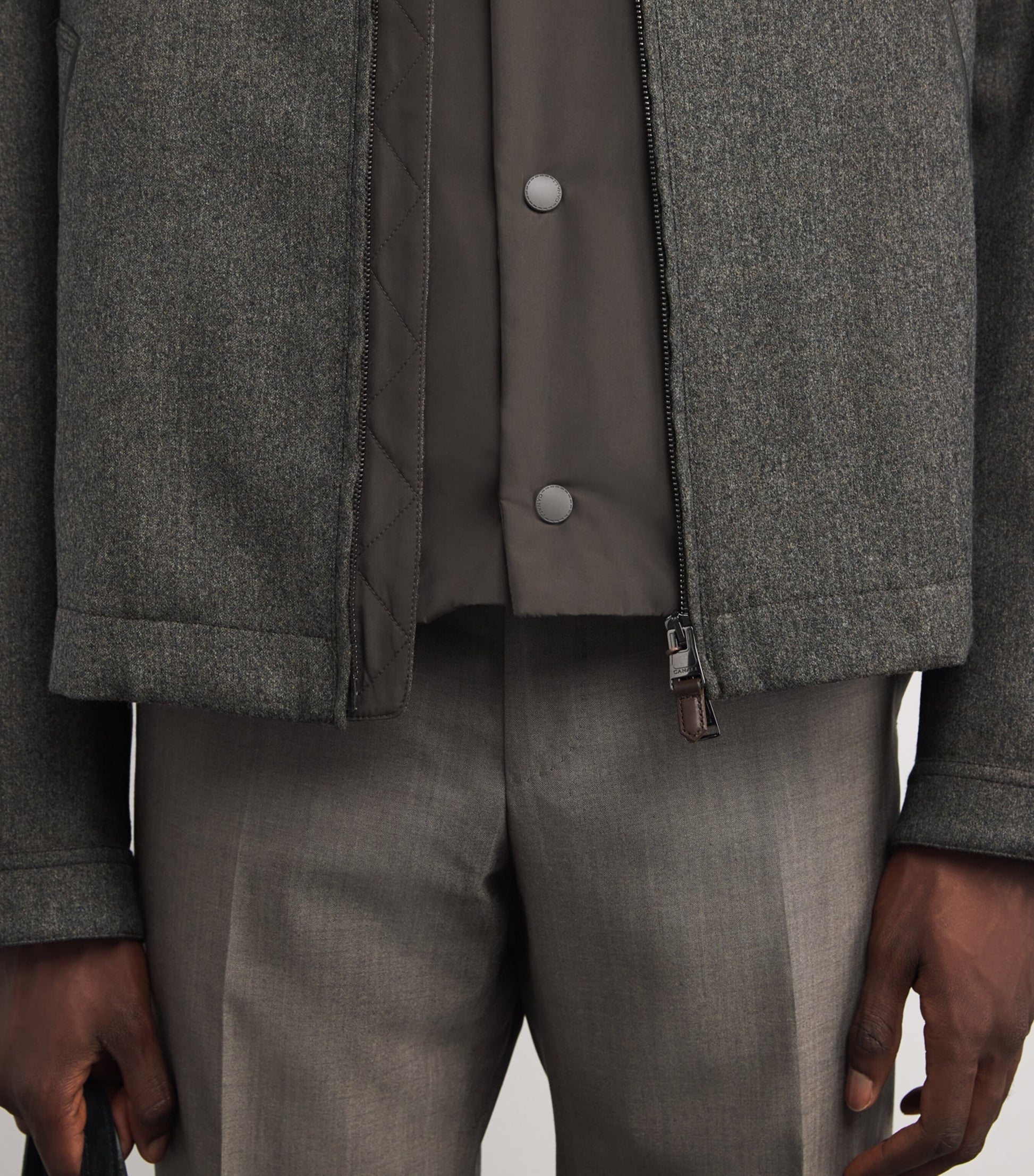 Canali Multi Fur-Collar Hybrid Jacket