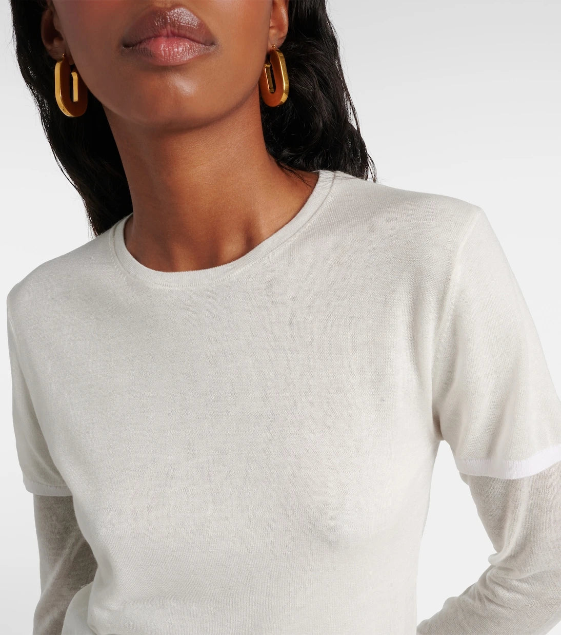 Toteme - Layered jersey top