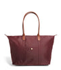 Red Medium Nylon Tote Bag