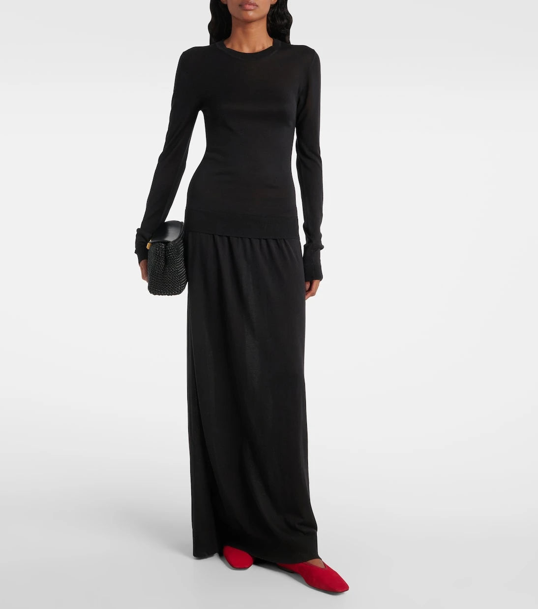 Toteme - Silk-blend maxi dress