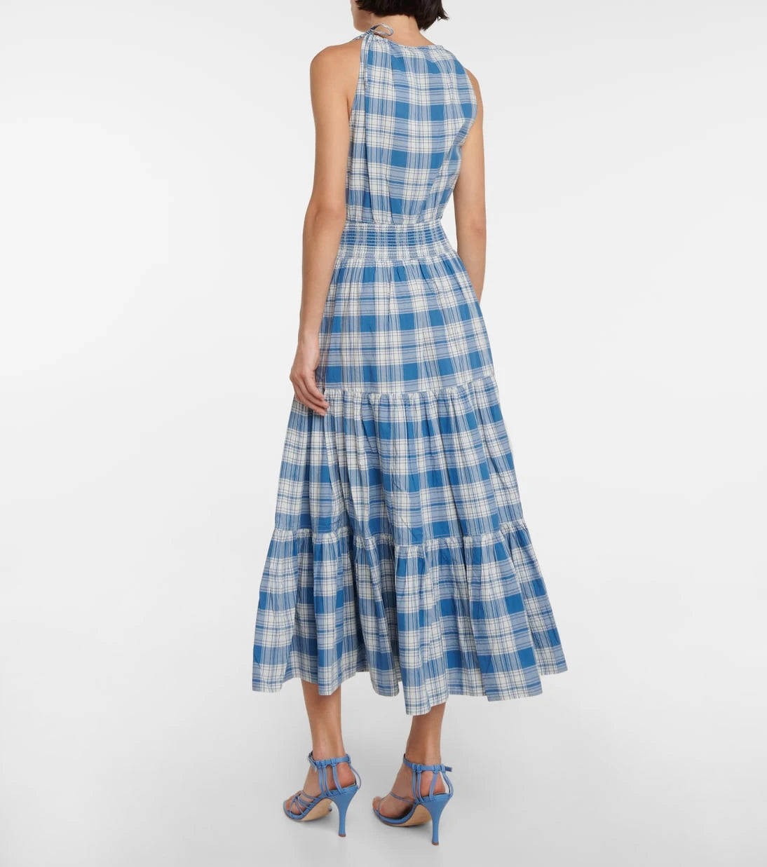 Polo Ralph Lauren - Checked cotton maxi dress