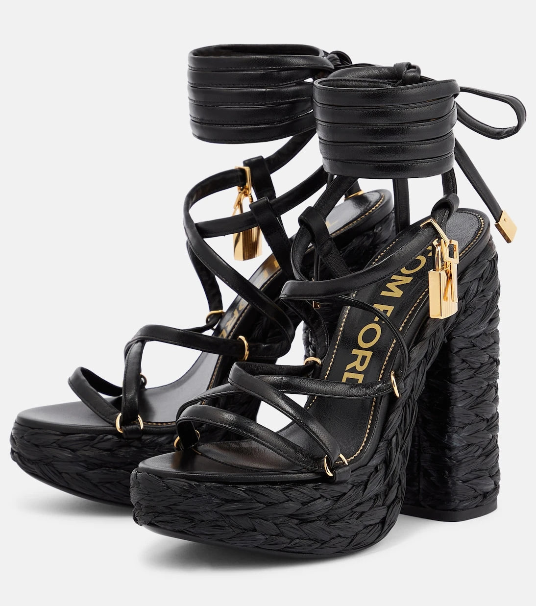 Tom Ford - Leather platform sandals