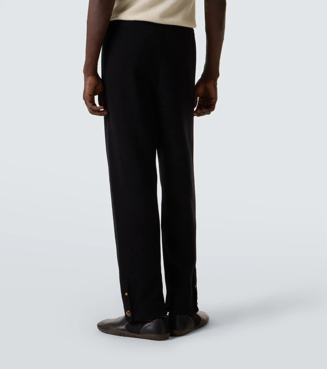God's True Cashmere - Knitted cashmere straight pants