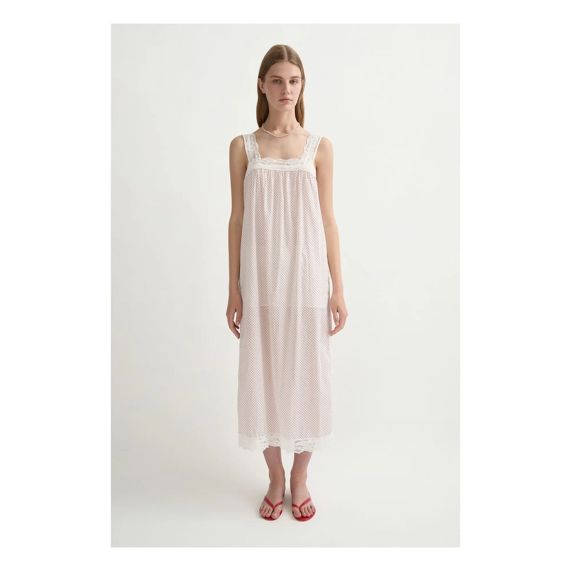 Posse - Marlowe Pois Dress | Red