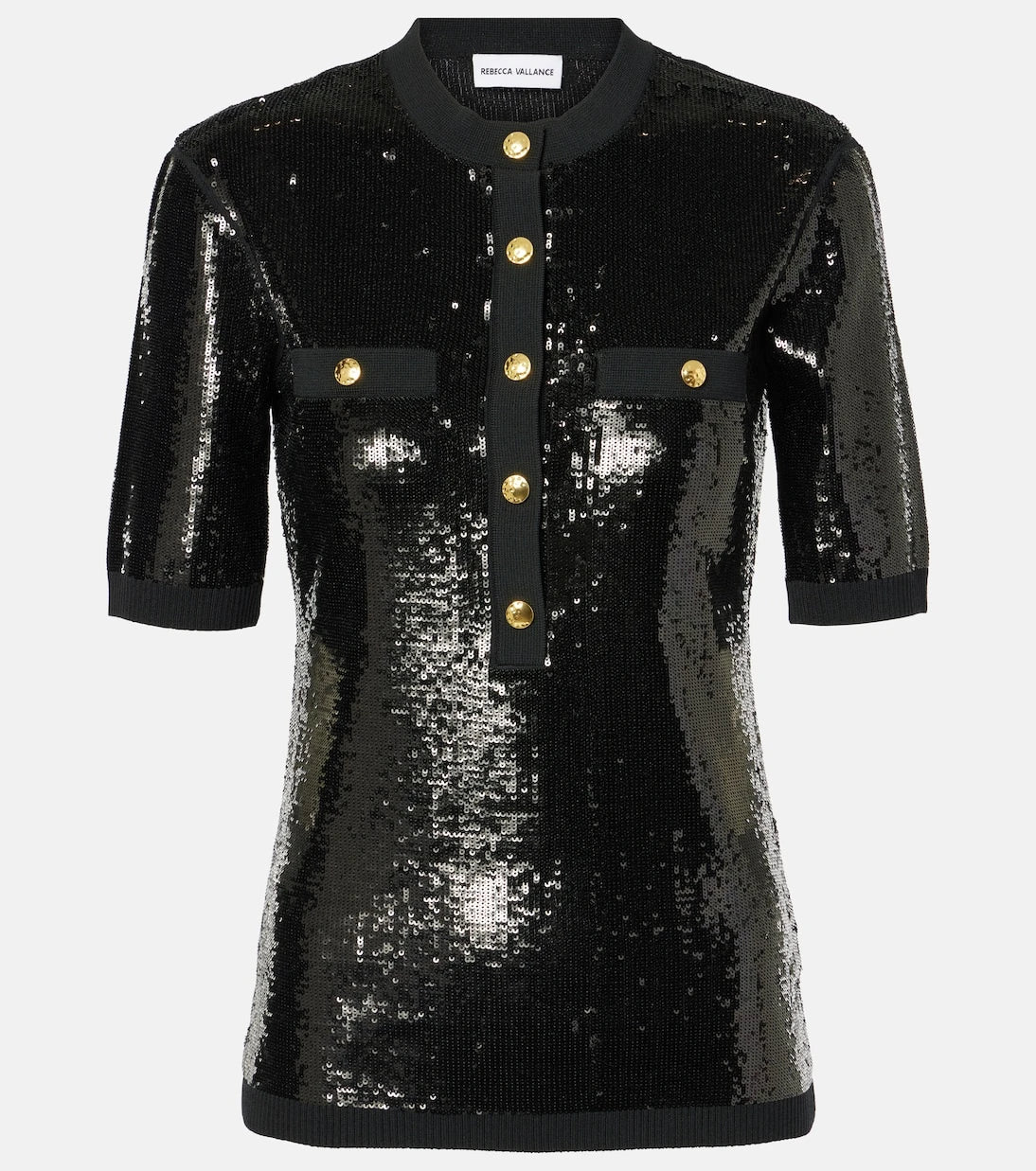 Rebecca Vallance - Devyn sequined top