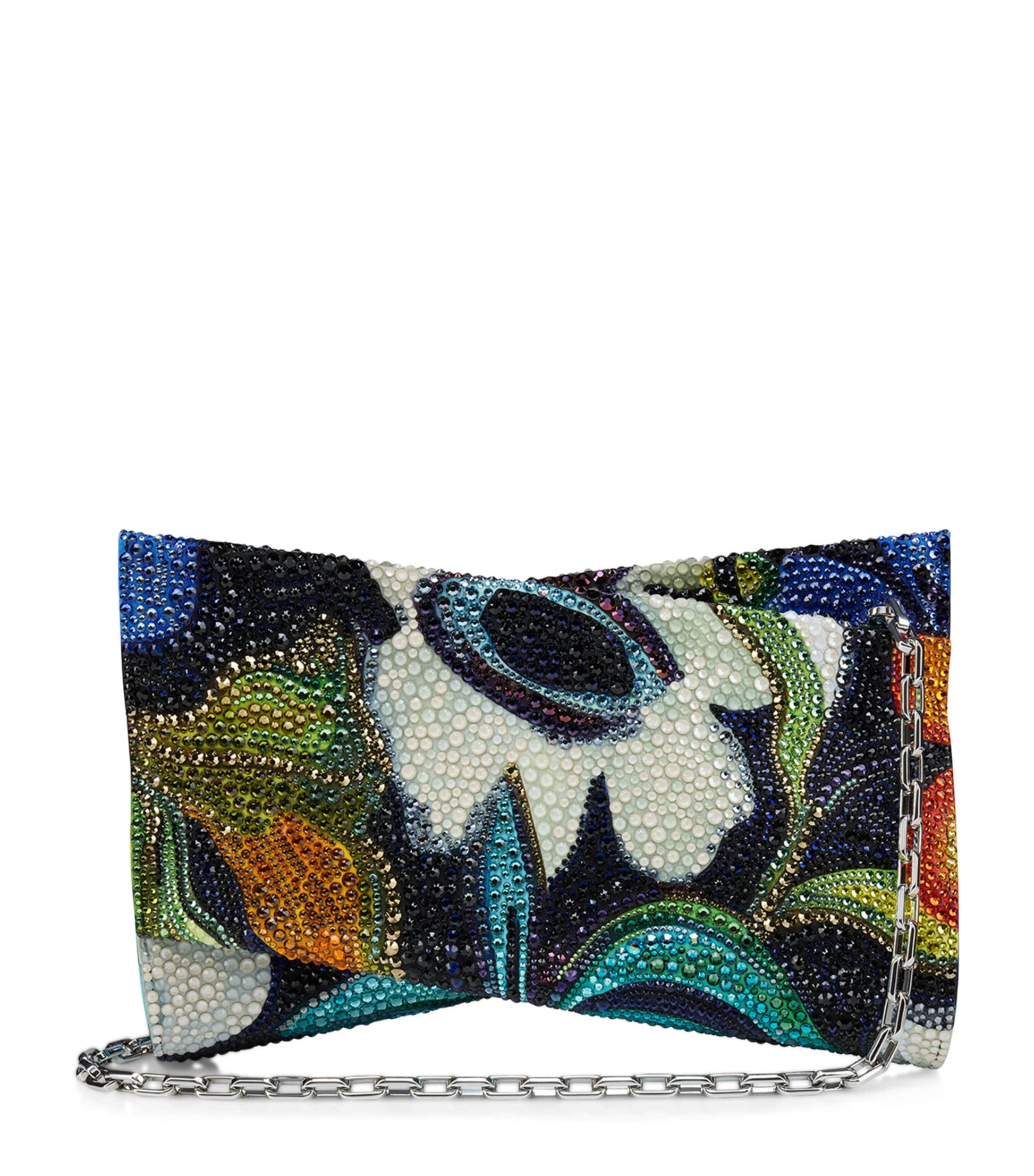 Multi Loubitwist Embellished Small Shoulder Bag
