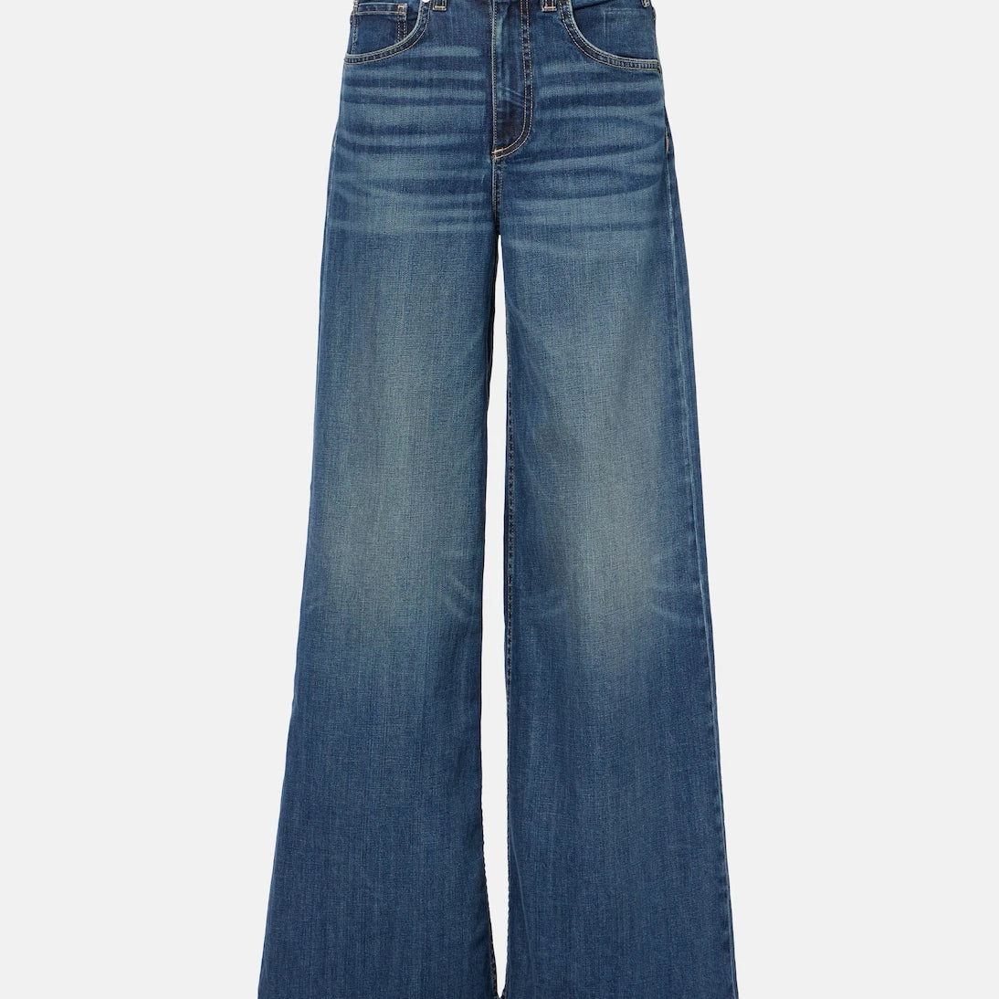 Nili Lotan - Rolland mid-rise wide-leg jeans