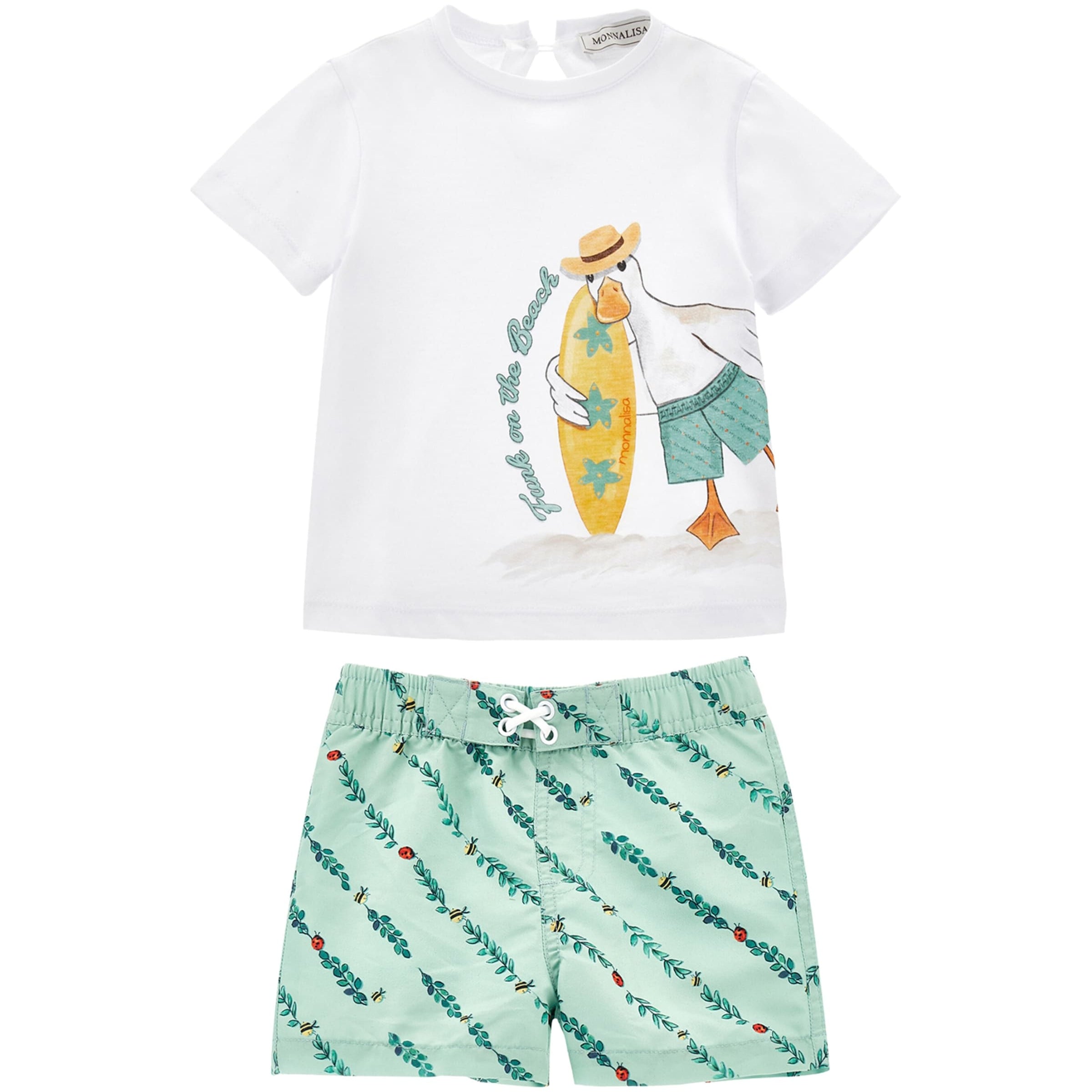 Cotton T-Shirt and Shorts Set (3-36 Months)